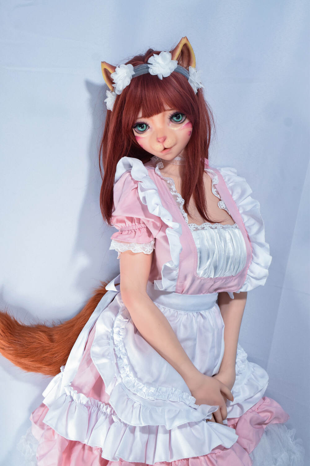 Import placeholder for 29675 150cm/4ft11 Silicone Furry Sex Doll – Morikawa Yuki - FavDoll